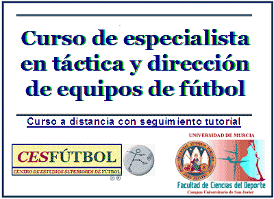 Curso de especialista en t�ctica y direcci�n de equipos de f�tbol.